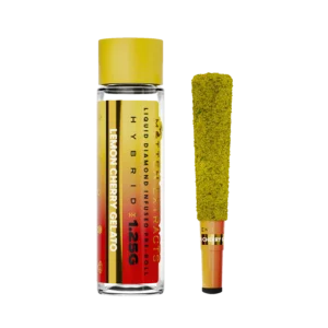 mitten extracts 1.25g infused preroll lemon cherry gelato (hybrid)