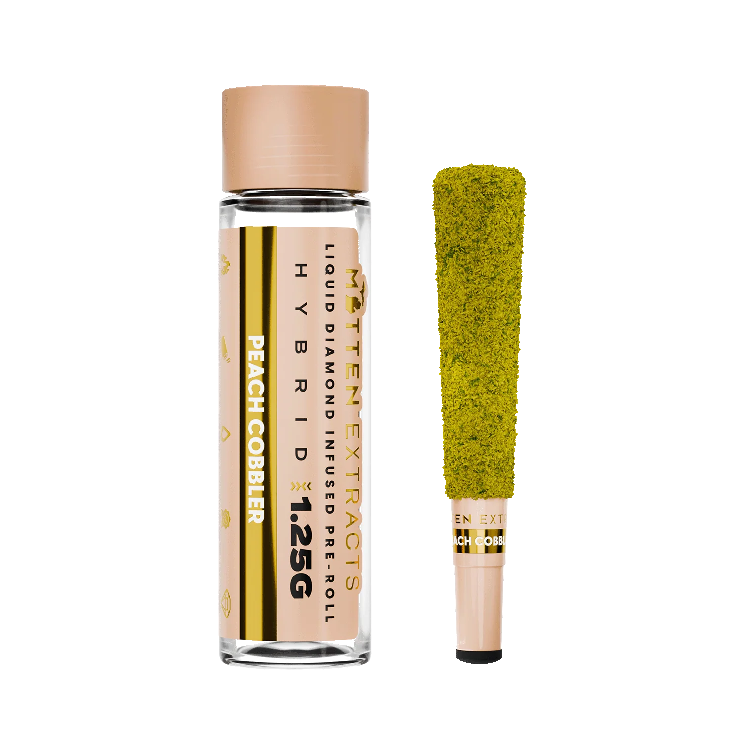 mitten extracts 1.25g infused preroll peach cobbler (hybrid) mitten extracts 1.25g infused preroll peach cobbler (hybrid)