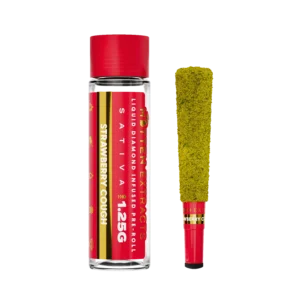 mitten extracts 1.25g infused preroll strawberry cough (sativa)
