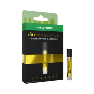 mitten extracts apple fritter 1g vape cartridge (hybrid)