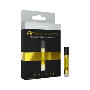 mitten extracts ghost biscotti 1g vape cartridge (indica)