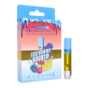 mitten extracts ice berry gelato 1g vape cartridge