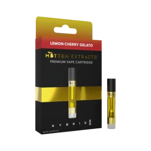 mitten extracts lemon cherry gelato 1g vape cartridge (hybrid)