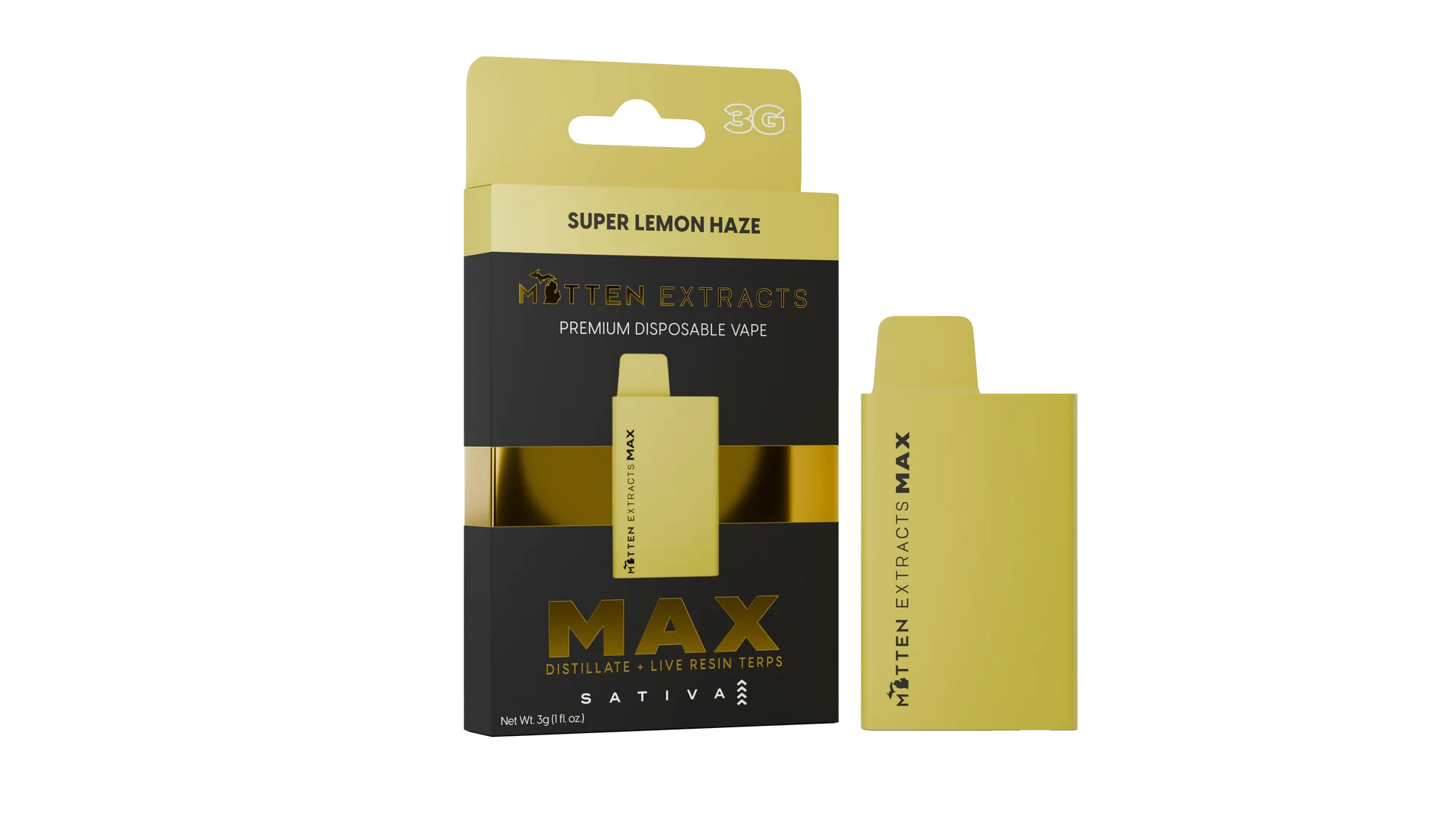 mitten extracts max disposable super lemon haze 3g (sativa) mitten extracts max disposable super lemon haze 3g (sativa)