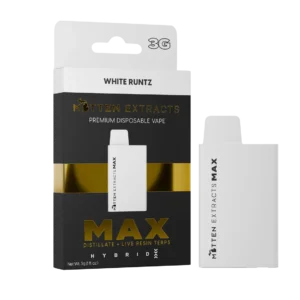 mitten extracts max disposable white runtz 3g (hybrid)