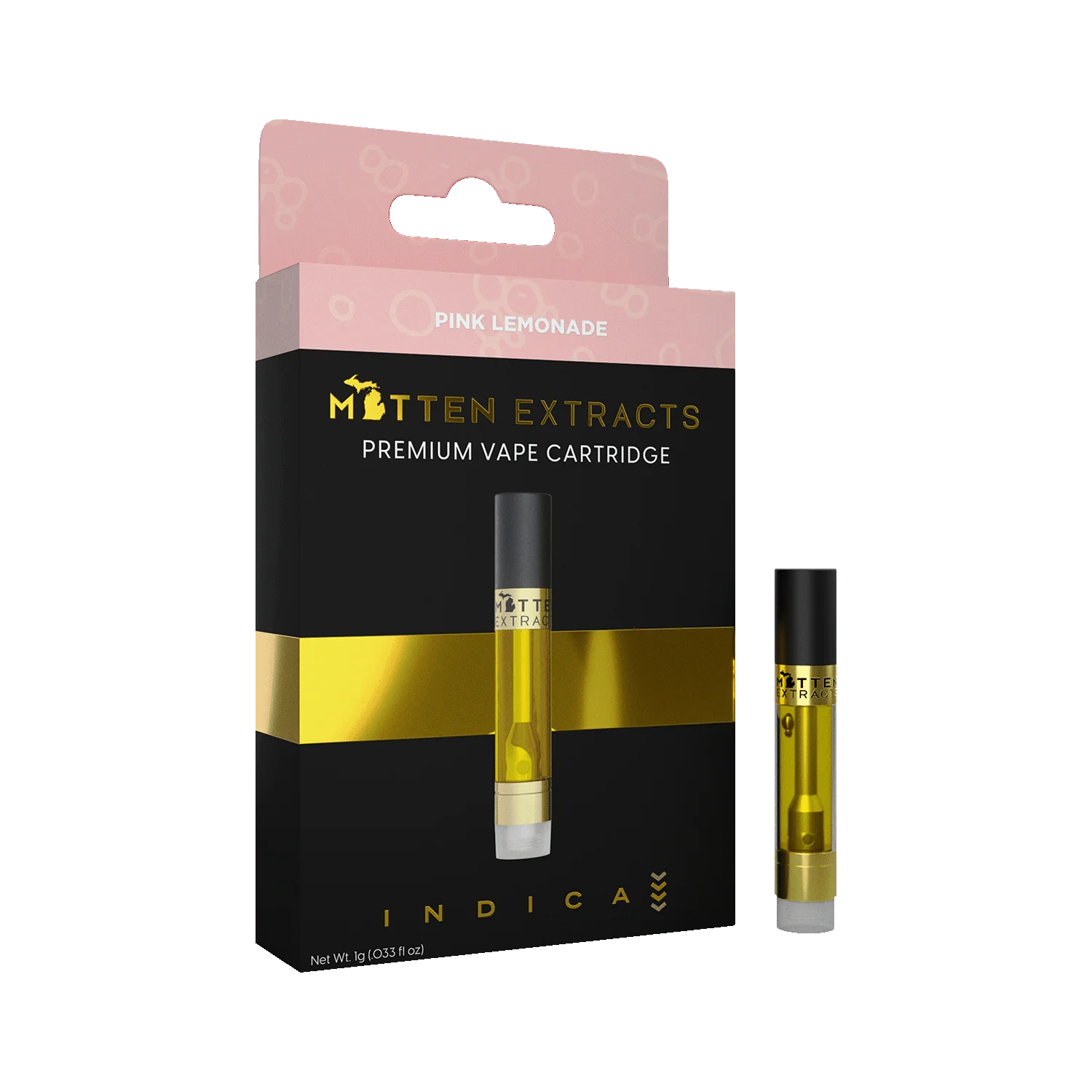 mitten extracts pink lemonade 1g vape cartridge (indica) mitten extracts pink lemonade 1g vape cartridge (indica)