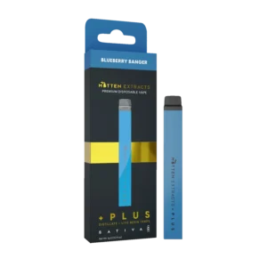 mitten extracts + plus disposable blueberry banger 1g (sativa)