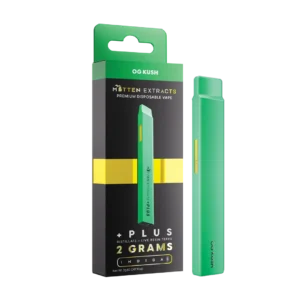 mitten extracts + plus disposable og kush 2g
