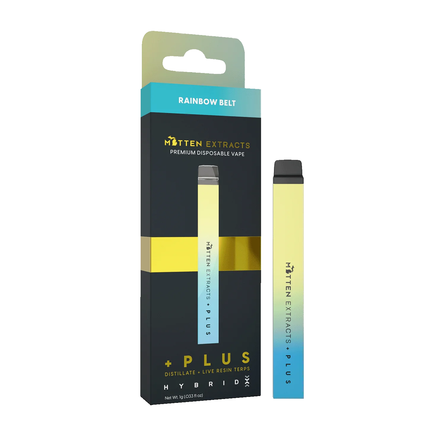 mitten extracts + plus disposable rainbow belt 1g (hybrid) mitten extracts + plus disposable rainbow belt 1g (hybrid)