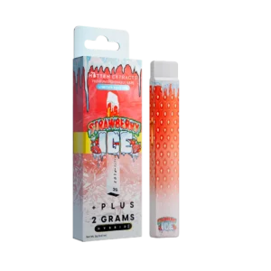 mitten extracts + plus disposable strawberry ice 2g