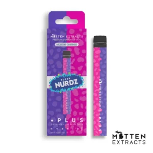 mitten extracts + plus disposable super nurdz 1g (hybrid) limited edition