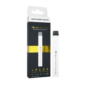 mitten extracts + plus disposable white cherry gelato 1g (hybrid)