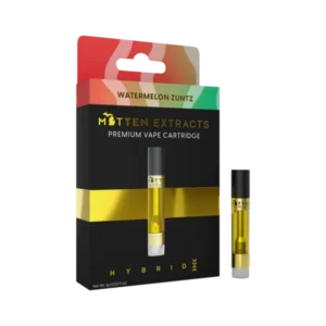 mitten extracts watermelon zuntz 1g vape cartridge (hybrid)